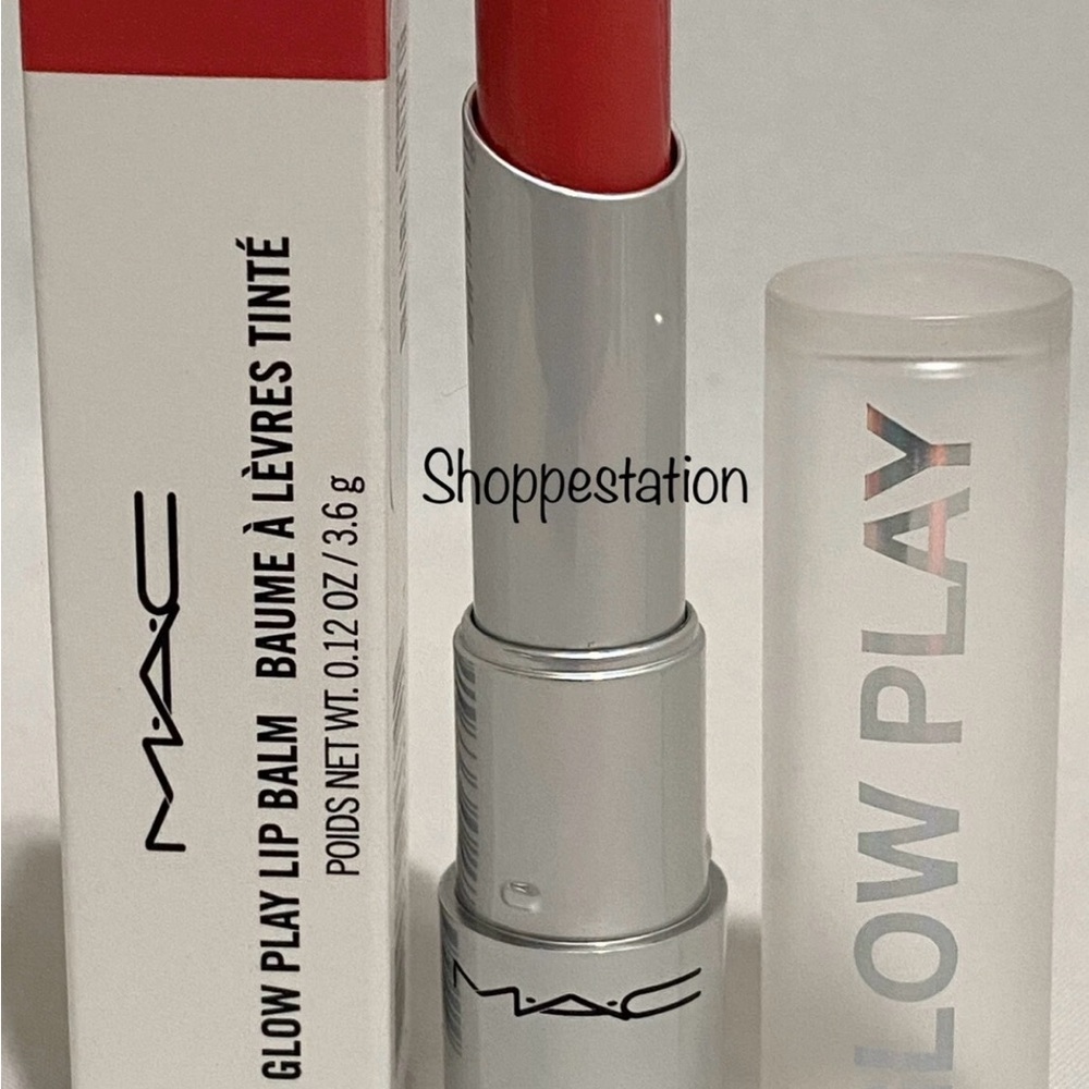 Mac Cosmetics Glow Play Lip Balm - Vibrant Red